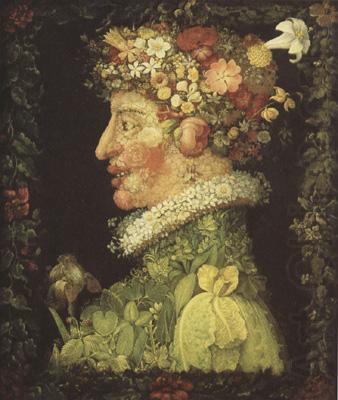 Giuseppe Arcimboldo Spring (mk08) china oil painting image